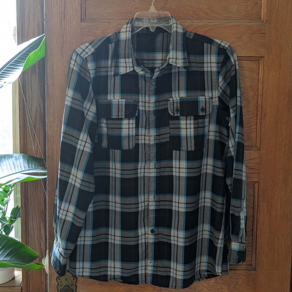 Oakley Plaid Button Down Shirt